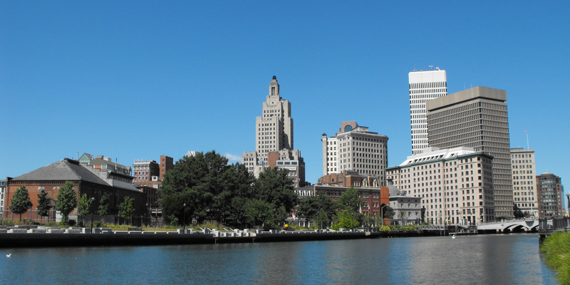 View of downtown Providence, RI