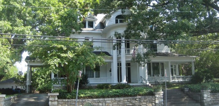 The historic Harden Thomas Martin House in Greensboro, NC