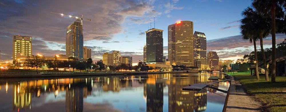 A view of Tampa's waterfront