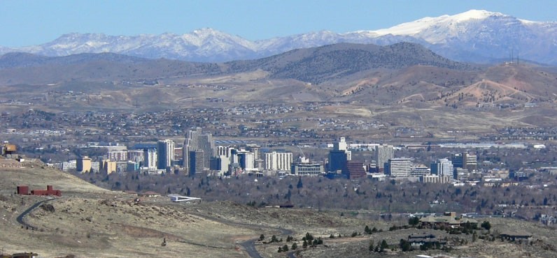 View of Reno, NV